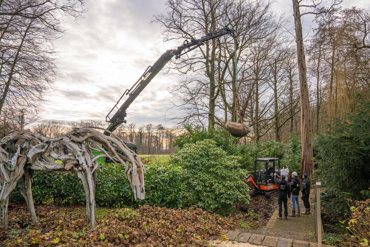 Inhijsen op plantlocatie